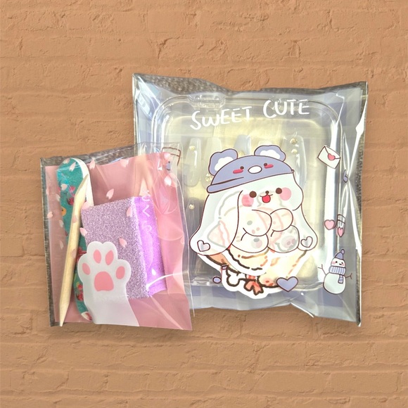 Handmade Kuromi Press On Nails 10pcs Size S - Picture 3 of 5